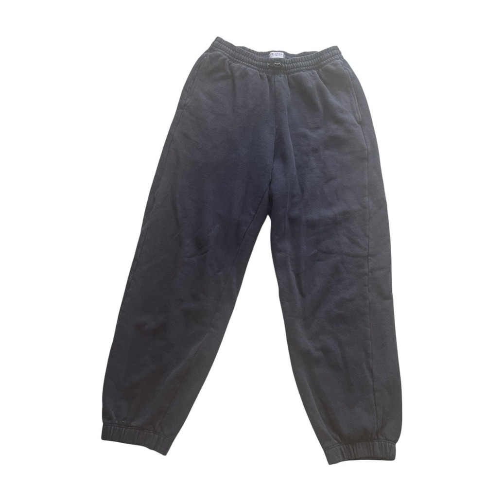 Peloton Women's Size XS Sweatpants Jogger Navy Blue 100% Cotton Drawstring